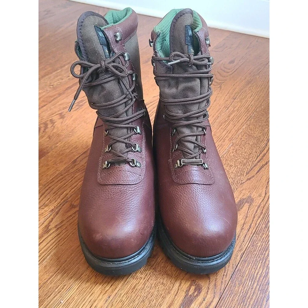 Wolverine Size 11 M Gore Tex Thinsulate Big Horn Ultra Leather Work Boots 03850